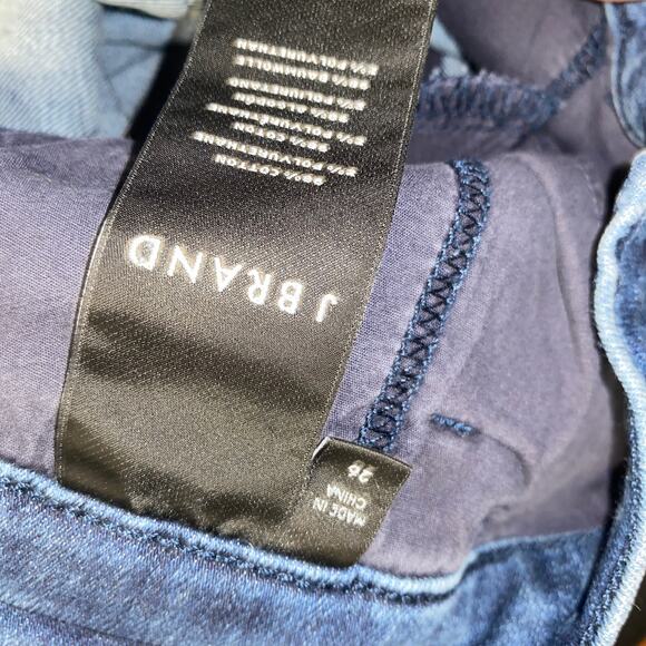 J Brand Button Waist Blue Denim Skinny Ankle Zion Jeans Women's Size 26 - Picture 7 of 7